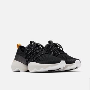 Sorel Kinetic Impact Lace Sneakers - Black and Yellow